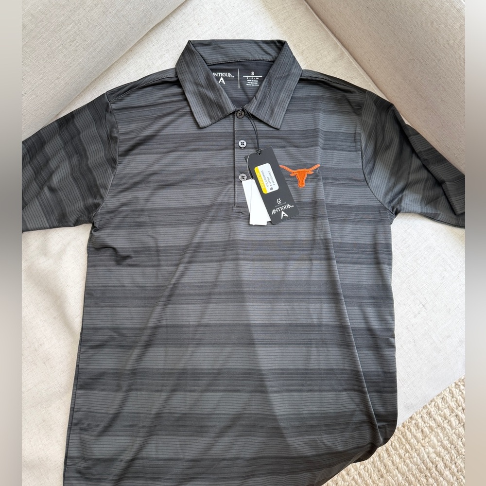 Antigua Men's UT Longhorn Compass Polo Shirt